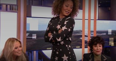 BBC The One Show: Mel B and Ruby Wax cause chaos as the Spice Girl goes commando