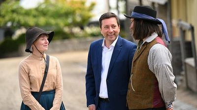 Victorian leaders Daniel Andrews, Matthew Guy make final pitches as election day nears