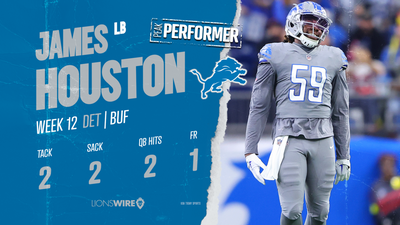 Lions rookie report: James Houston has a great day in first NFL game