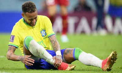 Brazil’s Tite calms fears after emotional Neymar limps off with ankle injury