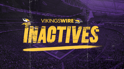 Vikings inactives vs. Patriots: Chris Reed dresses for first time