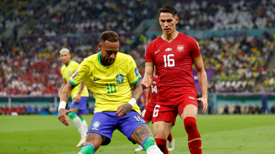 Brazil’s Neymar Injures Ankle in World Cup Win Over Serbia