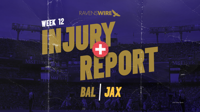 Ravens release second injury report for Week 12 matchup vs. Jaguars