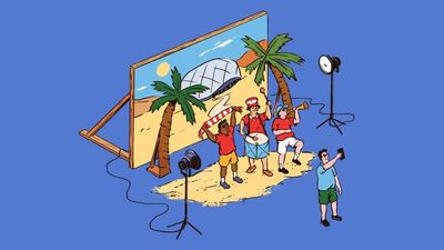 I’m in Qatar. But the real World Cup happens back home