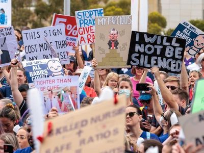 'Exhausted' WA nurses walk off the job