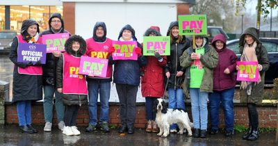 Dumfries and Galloway teachers take strike action for the first time in nearly 40 years