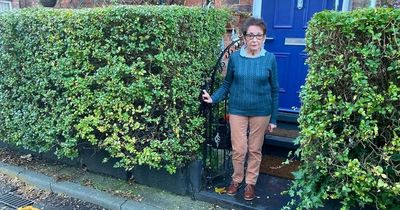 OAP 'trapped' in home by cars parked outside home blocking garden gate
