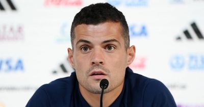 Granit Xhaka on World Cup protests: "We're here to play football, not hand out lessons"