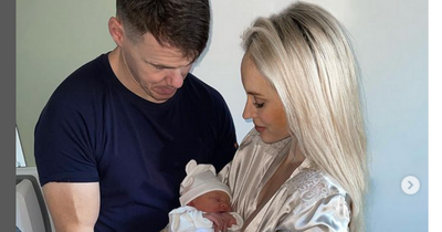 TJ Reid and Niamh de Brun overjoyed at birth of baby girl as they share rare name