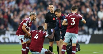 West Ham suffer massive injury blow ahead of Arsenal clash after key defender undergoes surgery