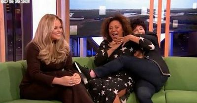 Mel B attempts to leave The One Show after interview ends in chaos'