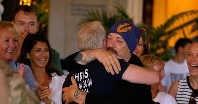 Chris Moyles in emotional reunion with secret pal Boy George after I'm A Celebrity exit