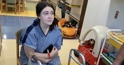 Teen almost loses leg when family's 'protector' pitbull started 'ripping her apart'