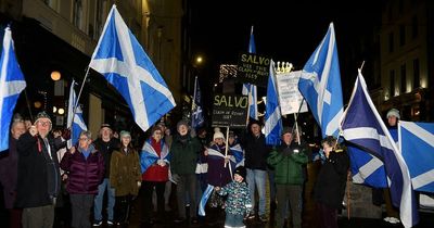 Independence supporters hit Stirling streets for rally after Supreme Court referendum decision