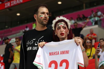 Why are some of Iran’s fans protesting at the World Cup?