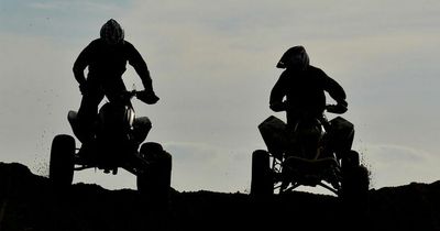 Glasgow police attacked by quad bike riders during bonfire night trouble