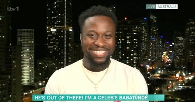 Babatúndé shares I'm A Celeb weight loss after producers refused to smuggle in biscuits