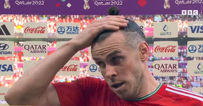 Gareth Bale conducts crestfallen interview live on TV following Wales' heartbreaking World Cup defeat