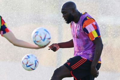 Lukaku eyes Belgium return after World Cup training session