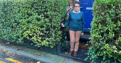 Pensioner trapped in her home because of parking space inches from her gate