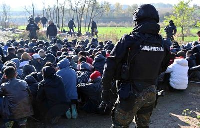 Serb police: man shot in border town clash between migrants