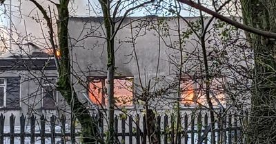 Milngavie residents told to close windows due to bowling club blaze