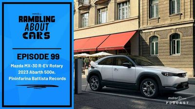 Mazda RX-30 R-EV Rotary, Abarth 500e, Pininfarina Battista Record: RAC #99