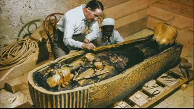 Marking a centenary since the discovery of Tutankhamun's tomb in Egypt