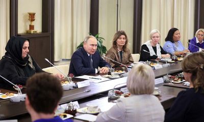 Putin talks to mothers of soldiers fighting in Ukraine in staged meeting