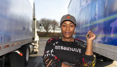 More women getting behind the wheel as trucking industry seeks drivers