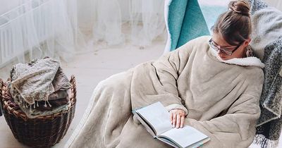 Amazon slashes cost of cosy blanket with sleeves by half price in Black Friday sale