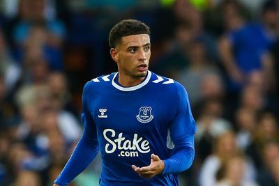 Ben Godfrey remains on course for Everton return next month after broken leg