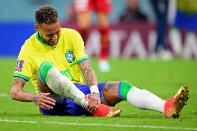 Neymar ruled out of Brazil’s World Cup clash with Switzerland by ankle injury
