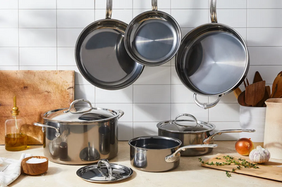 How to clean the bottom of a frying pan