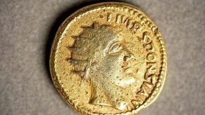 Gold coin proves fictional Roman emperor was real