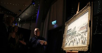 Iconic LS Lowry masterpiece welcomed home with joyous celebration