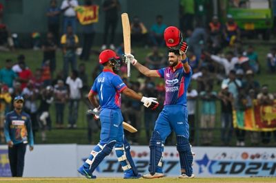 Ibrahim ton helps Afghanistan thrash Sri Lanka in ODI opener
