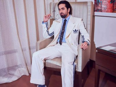 Ayushmann Khurrana slayed in Gucci X Adidas suit for meet and greet with Anna Wintour