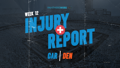 Panthers Week 12 injury report: Terrace Marshall Jr. questionable vs. Broncos