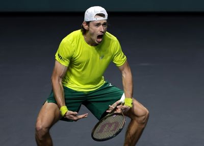 De Minaur pulls Australia level in Davis Cup semi-finals