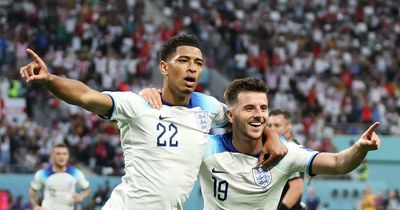 Who will England likely play in the next round of World Cup and when?