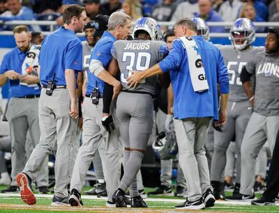 Lions CB Jerry Jacobs is in the concussion protocol