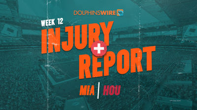 Dolphins final Week 12 injury report: 1 doubtful, 1 questionable vs. Texans