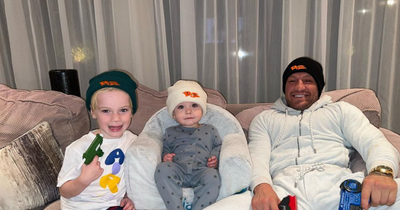 Conor McGregor shares snaps as he prepares to watch Late Late Toy Show with family