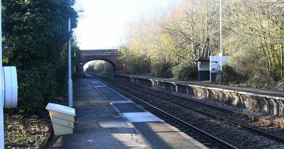 No passengers to be seen at UK's least used railway station in Nottinghamshire