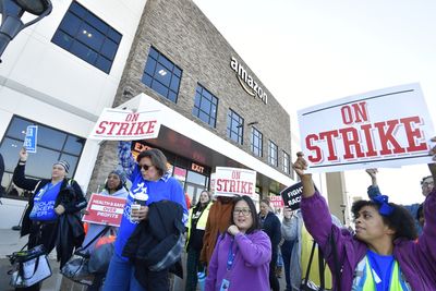 Amazon workers stage walkouts, protests on Black Friday