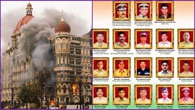 Floral Tributes Paid To Martyrs On 14th Anniversary Of 26/11 Terror Attack in Mumbai