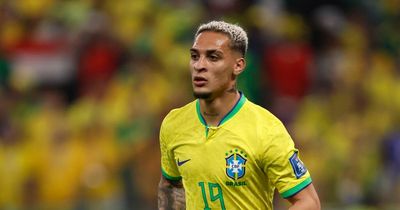 Manchester United star Antony 'misses Brazil training' after World Cup debut