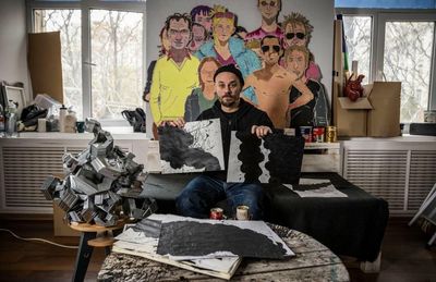 ‘I can’t take up a weapon, so I create’: how Ukraine’s artists are taking on Putin’s Russia