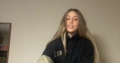 American student in Edinburgh films comedic response to typical Scottish weather